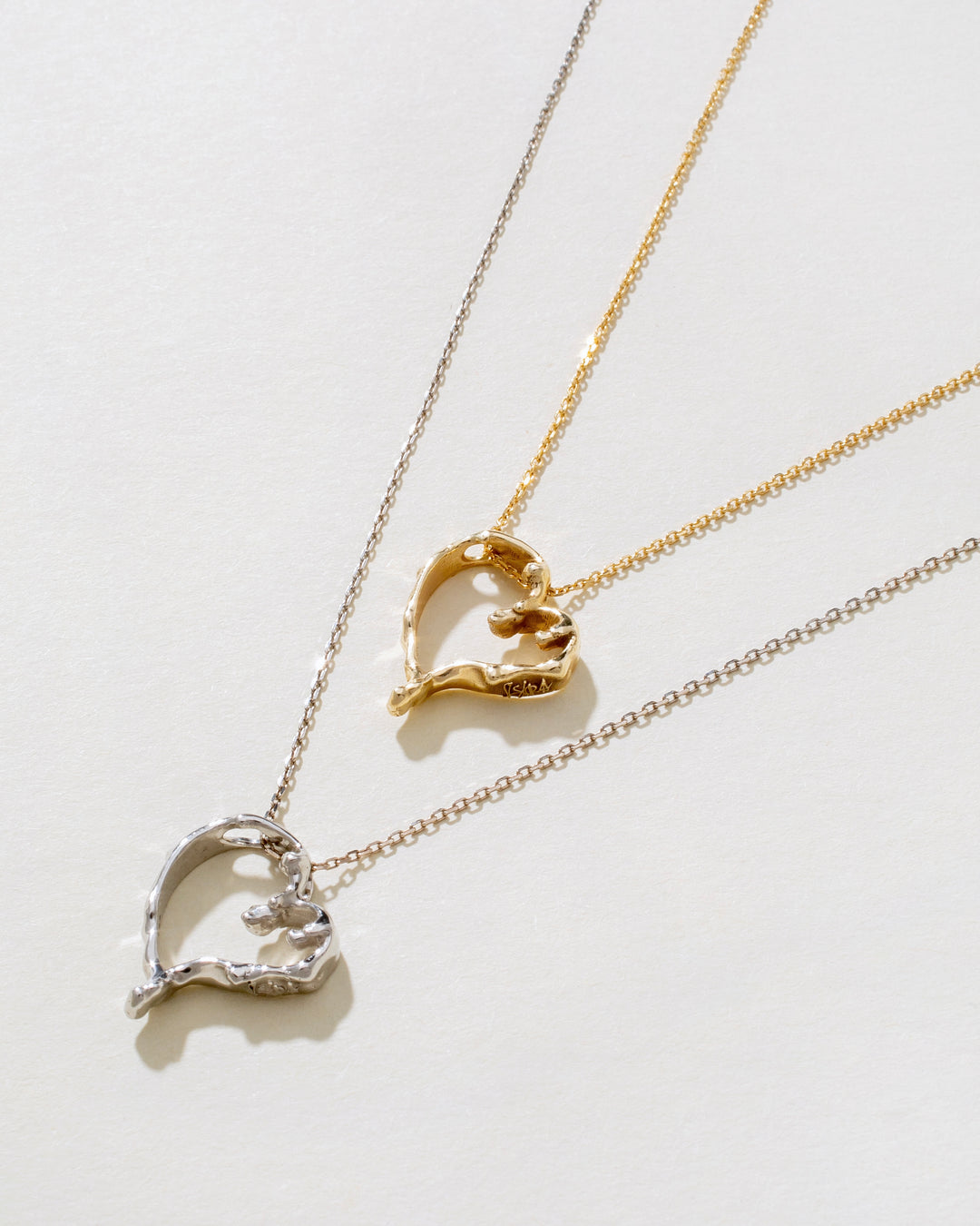 Melting Heart 14K Gold Necklace