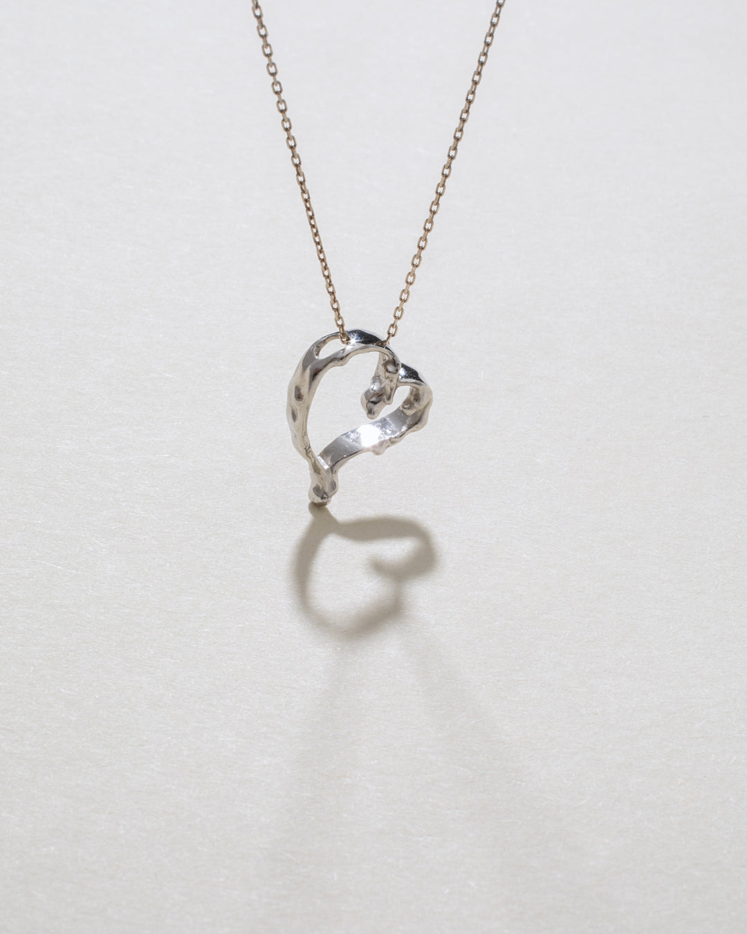 Melting Heart 14K Gold Necklace