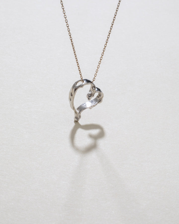 Melting Heart 14K Gold Necklace