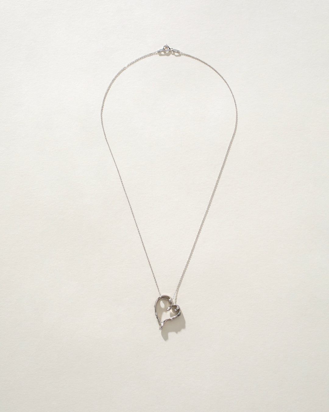 Melting Heart Sterling Silver 925 Necklace