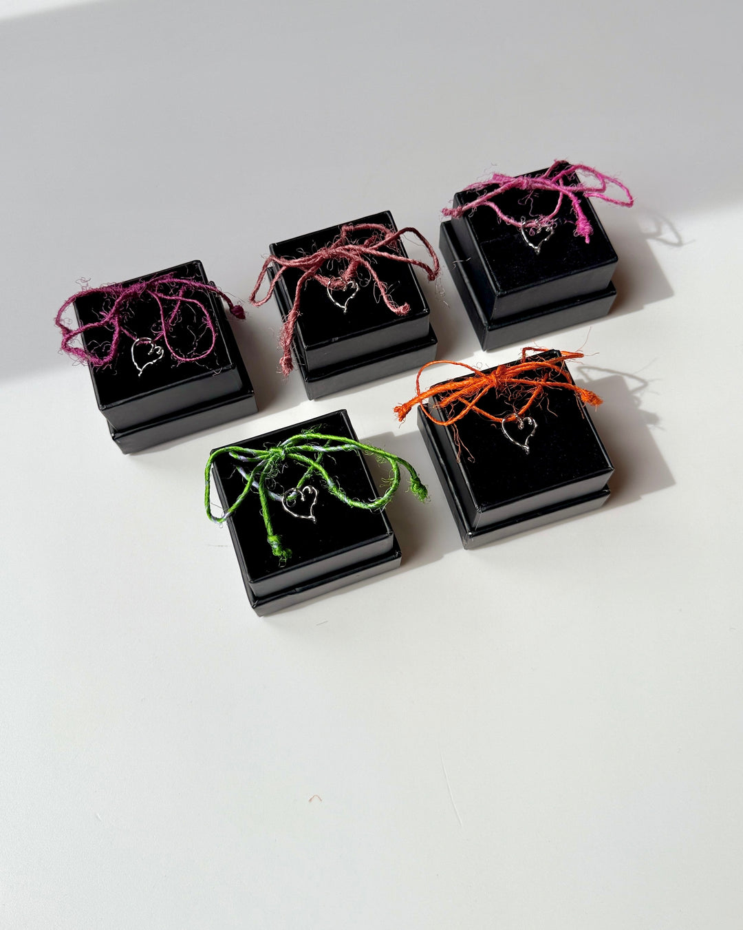 Silken Melting Heart Sterling Silver 925 Necklace