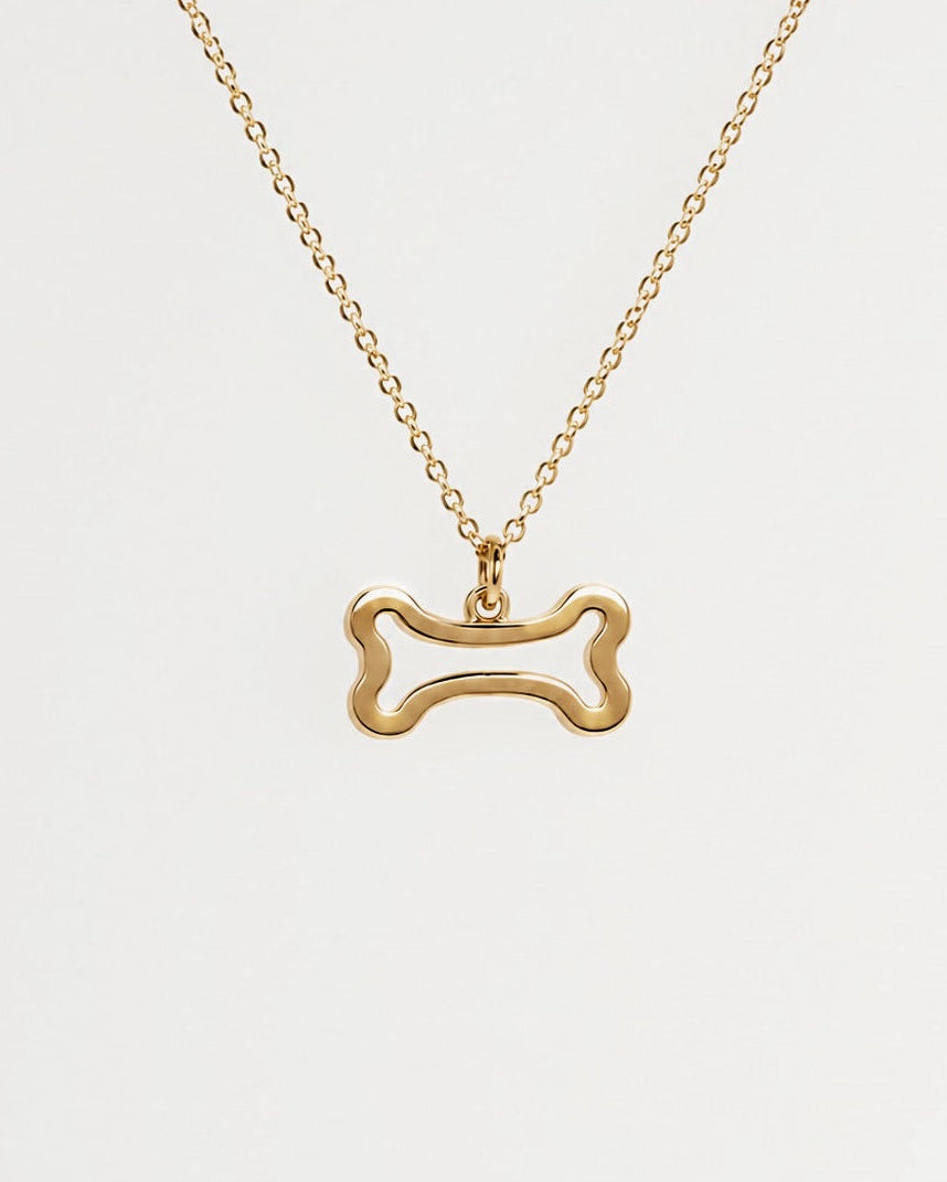 Gold Bone Necklace