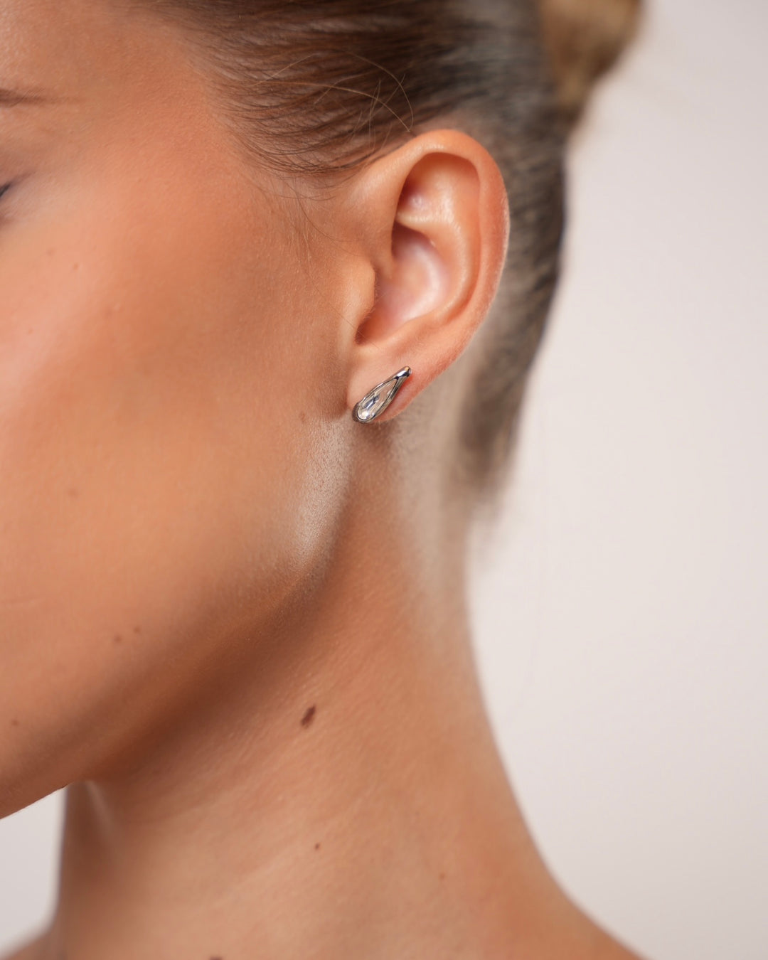 Mini Raindrop Sterling Silver 925 Earrings