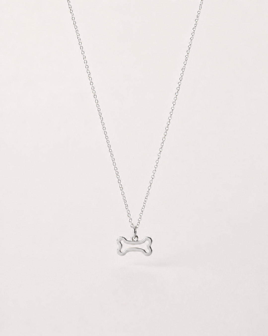 Mini Bone Necklace - 14K Gold