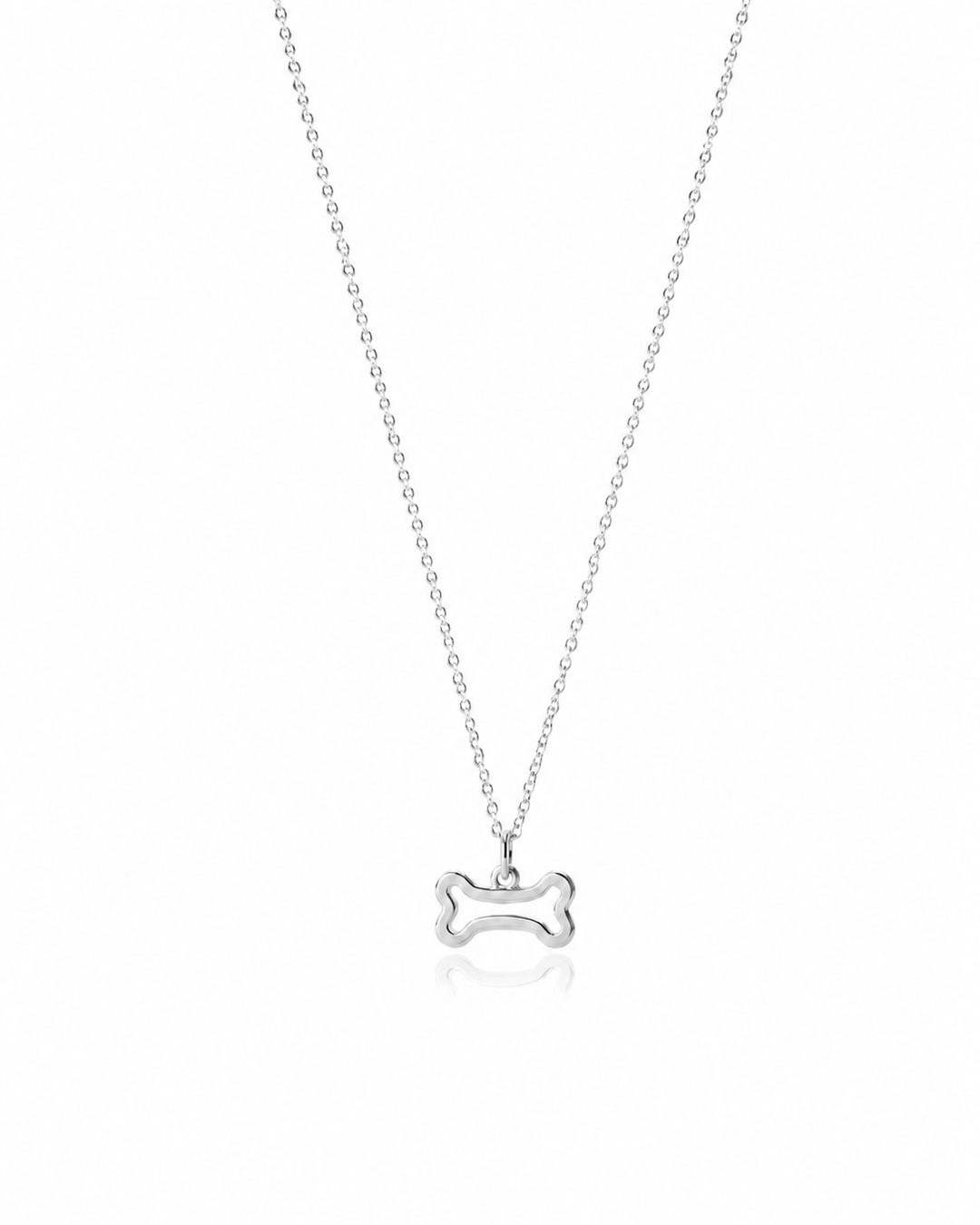 Mini Bone Necklace - 14K Gold