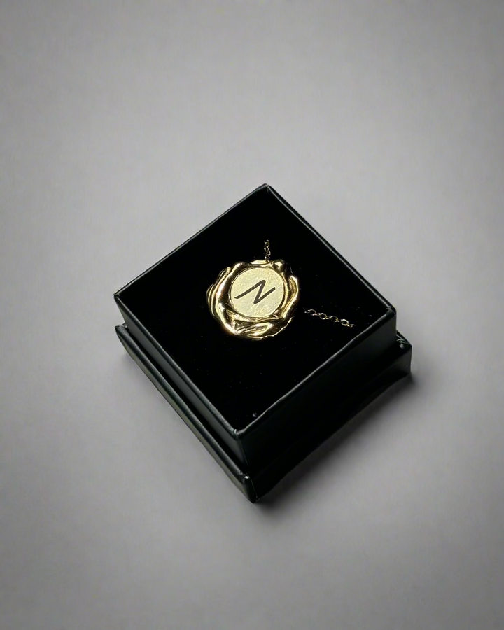 Liquefy Stainless Steel Letter Medallion – Personalised Engraving