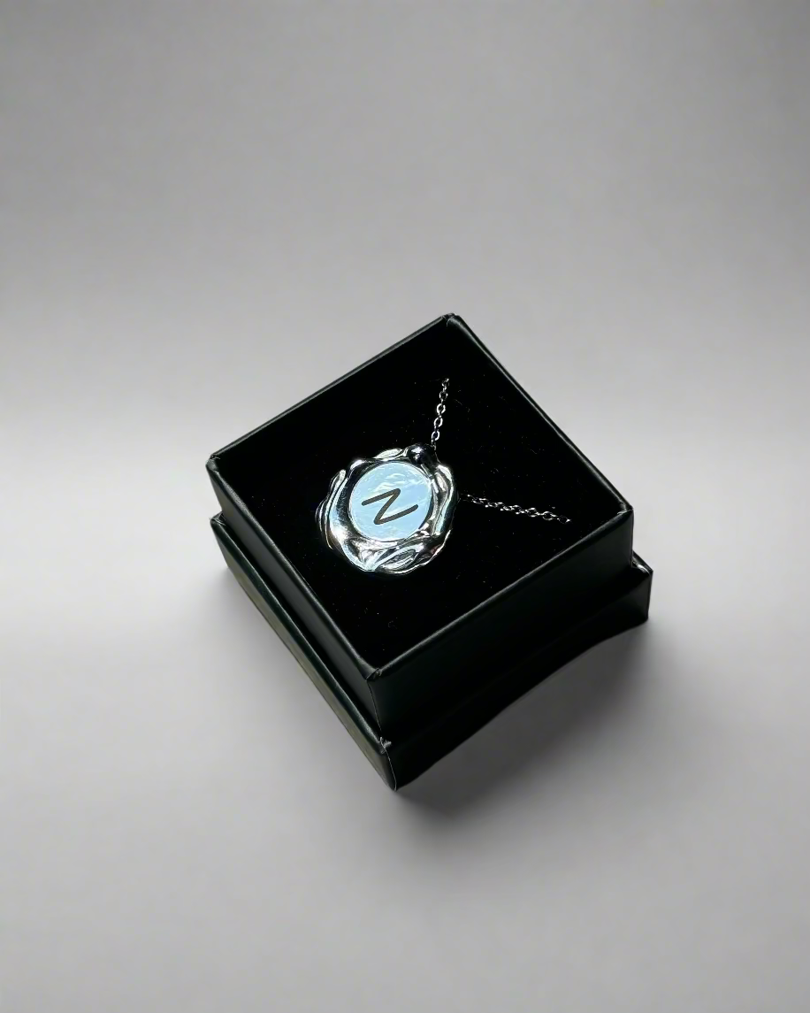 Liquefy Stainless Steel Letter Medallion – Personalised Engraving