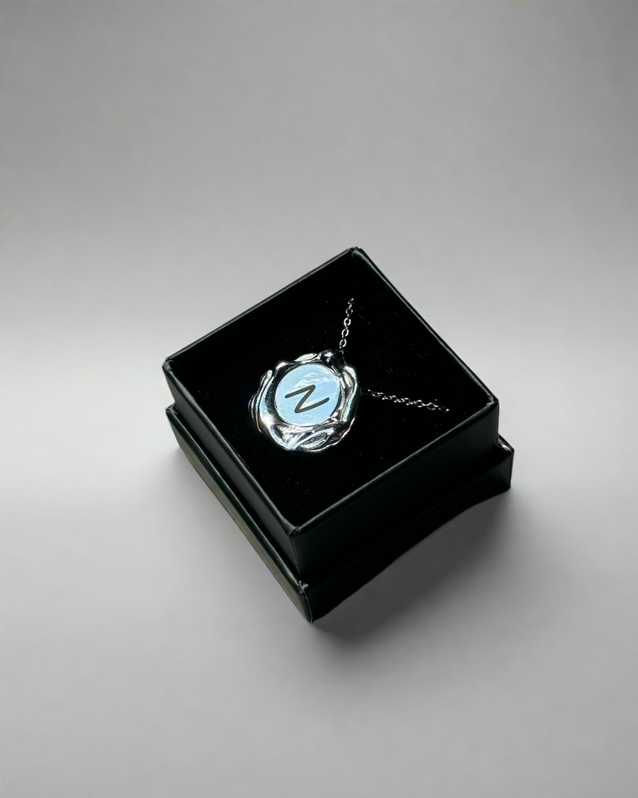 Liquefy Stainless Steel Letter Medallion – Personalised Engraving