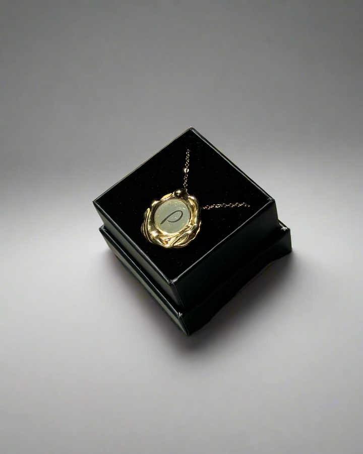 Liquefy Stainless Steel Letter Medallion – Personalised Engraving