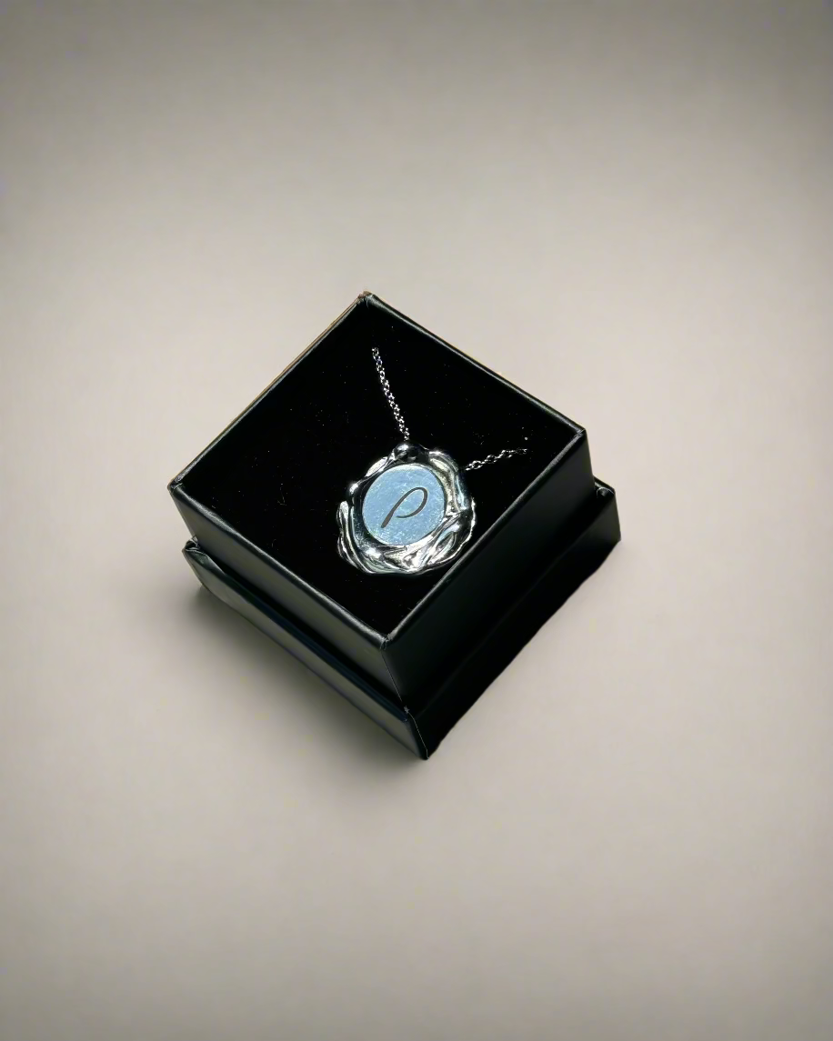 Liquefy Stainless Steel Letter Medallion – Personalised Engraving