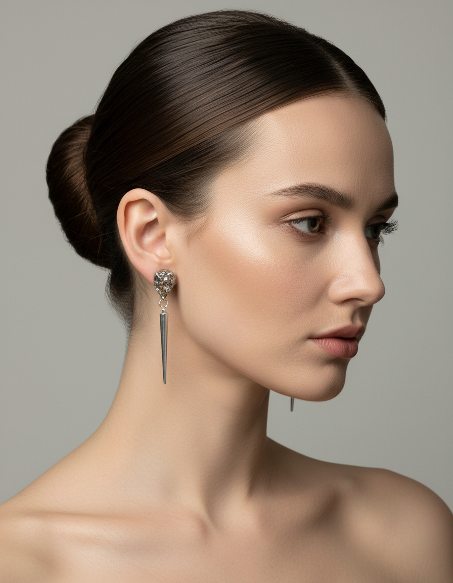 Patina Spike Earrings