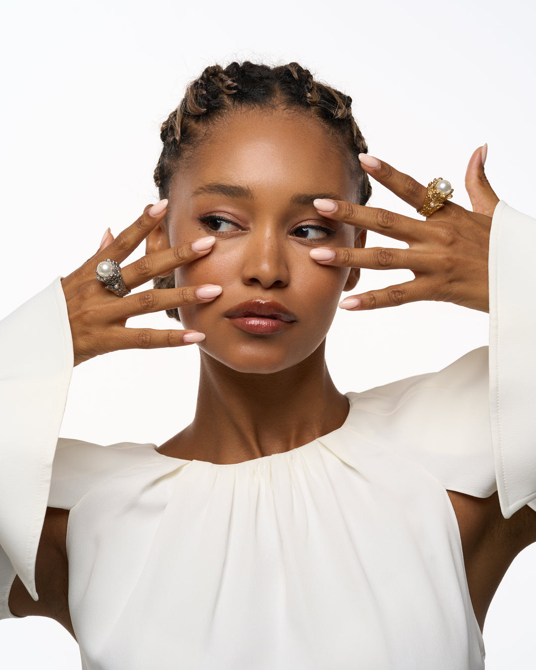 Pearl Royal Stainless Steel Ring