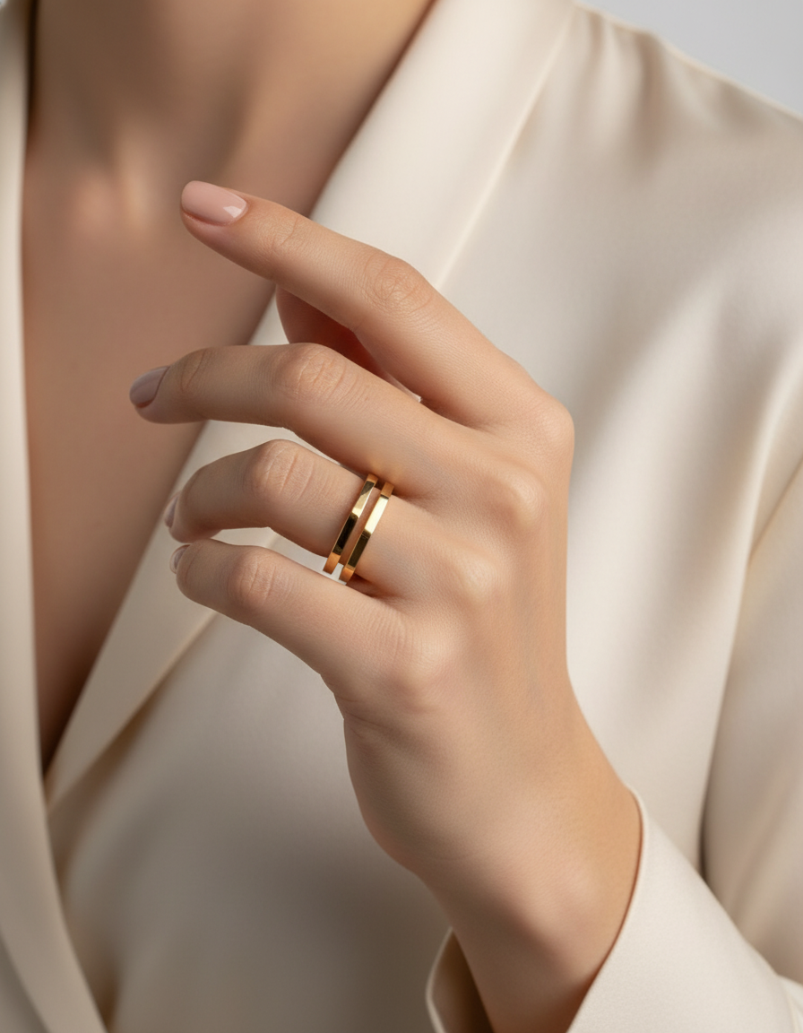 Promise Stainless Steel Ring