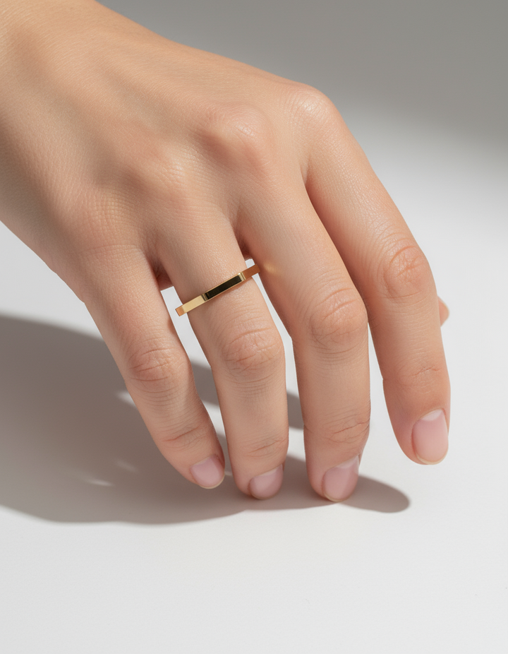 Promise Stainless Steel Ring