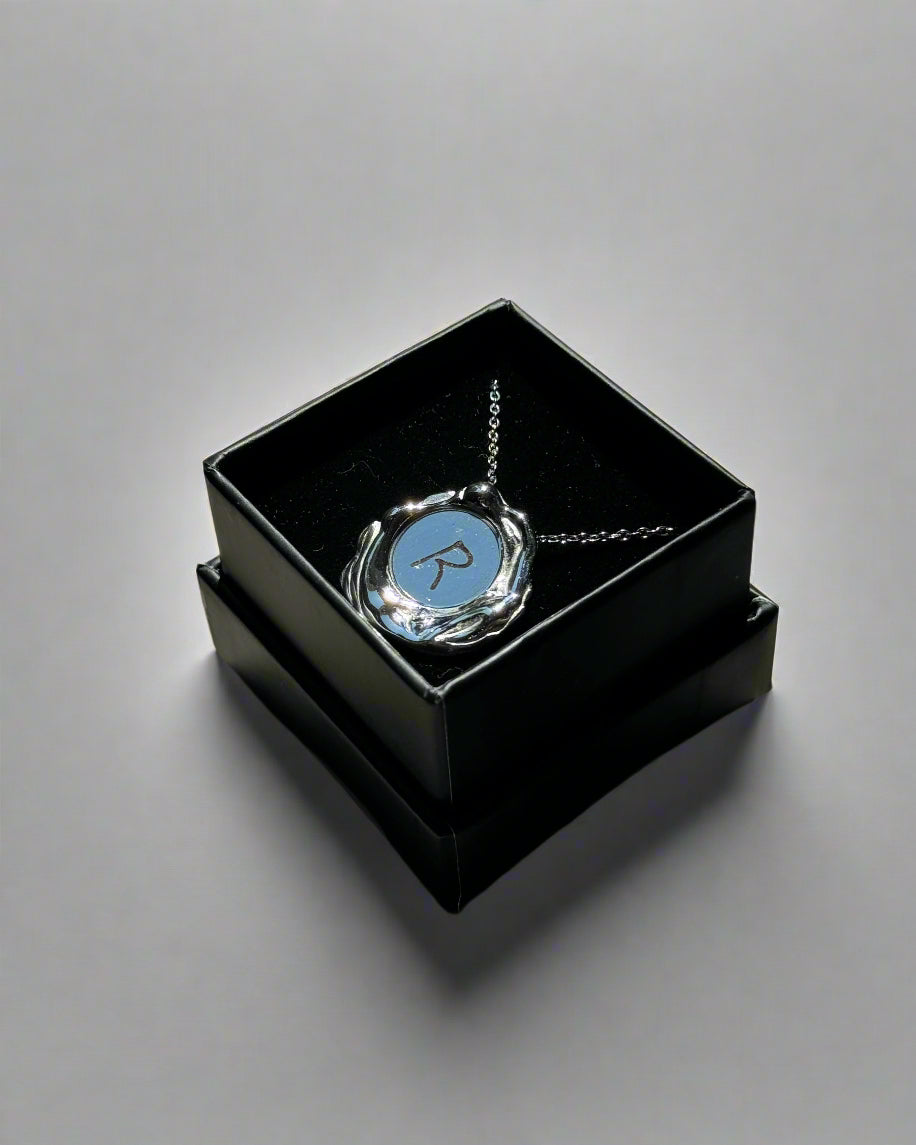 Liquefy Stainless Steel Letter Medallion – Personalised Engraving