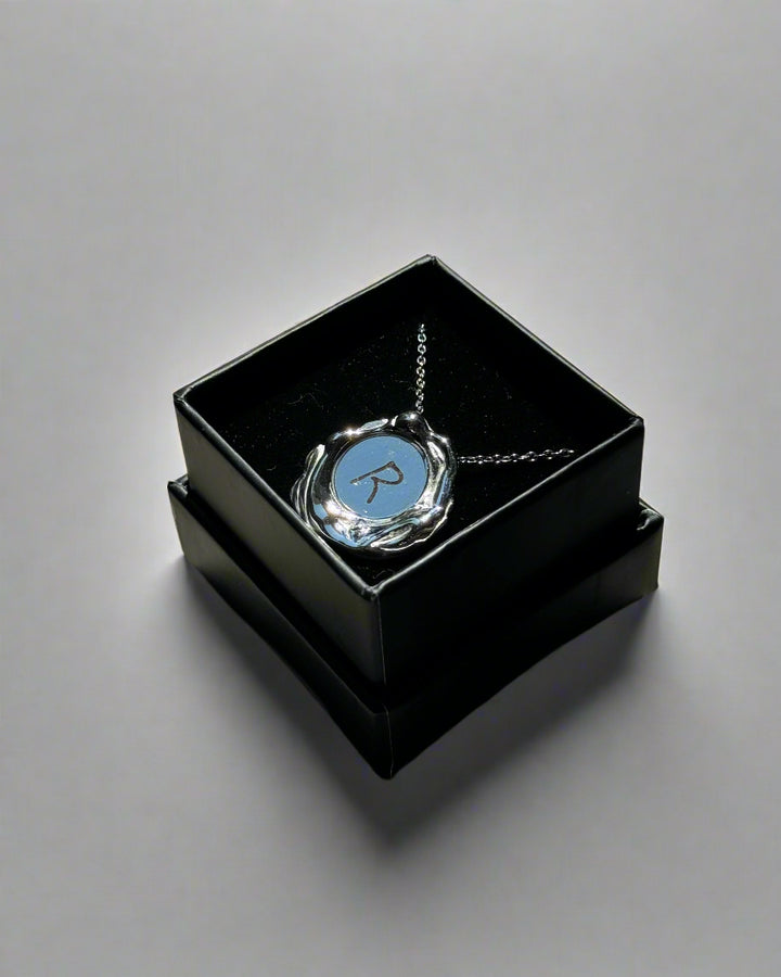 Liquefy Stainless Steel Letter Medallion – Personalised Engraving