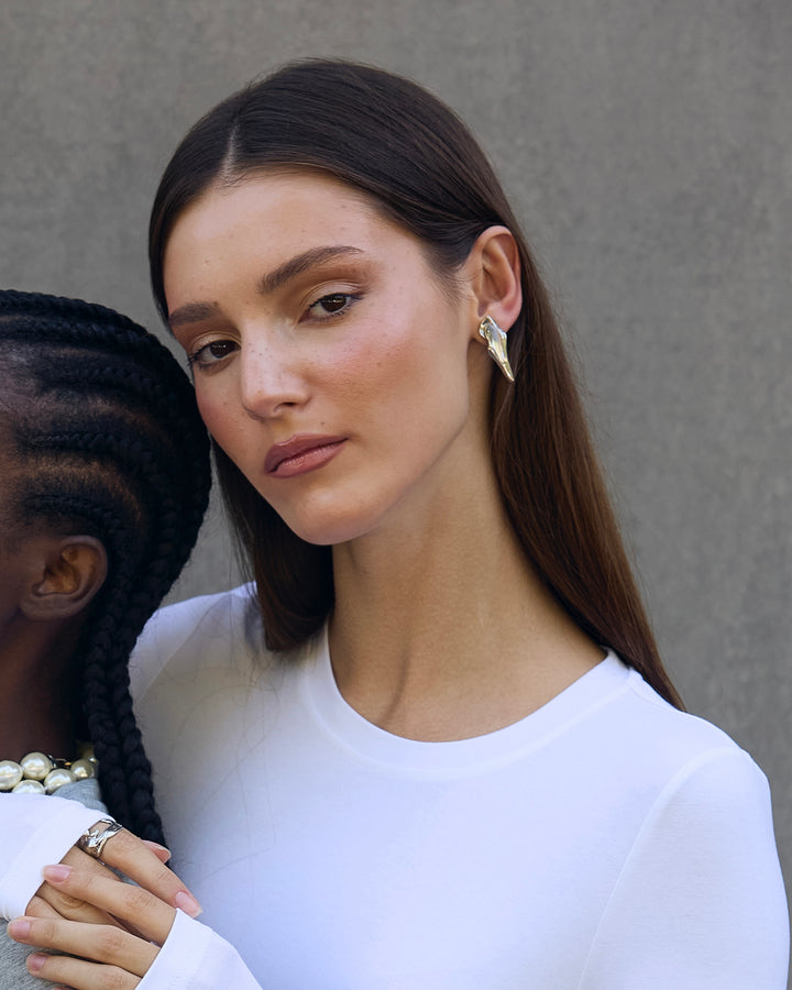 Raindrop Sterling Silver 925 Earrings