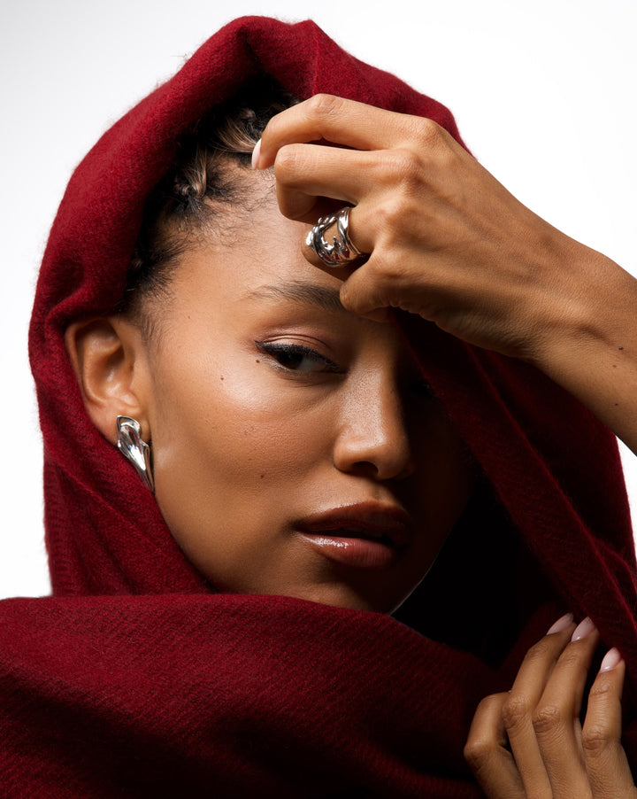 Raindrop Sterling Silver 925 Earrings