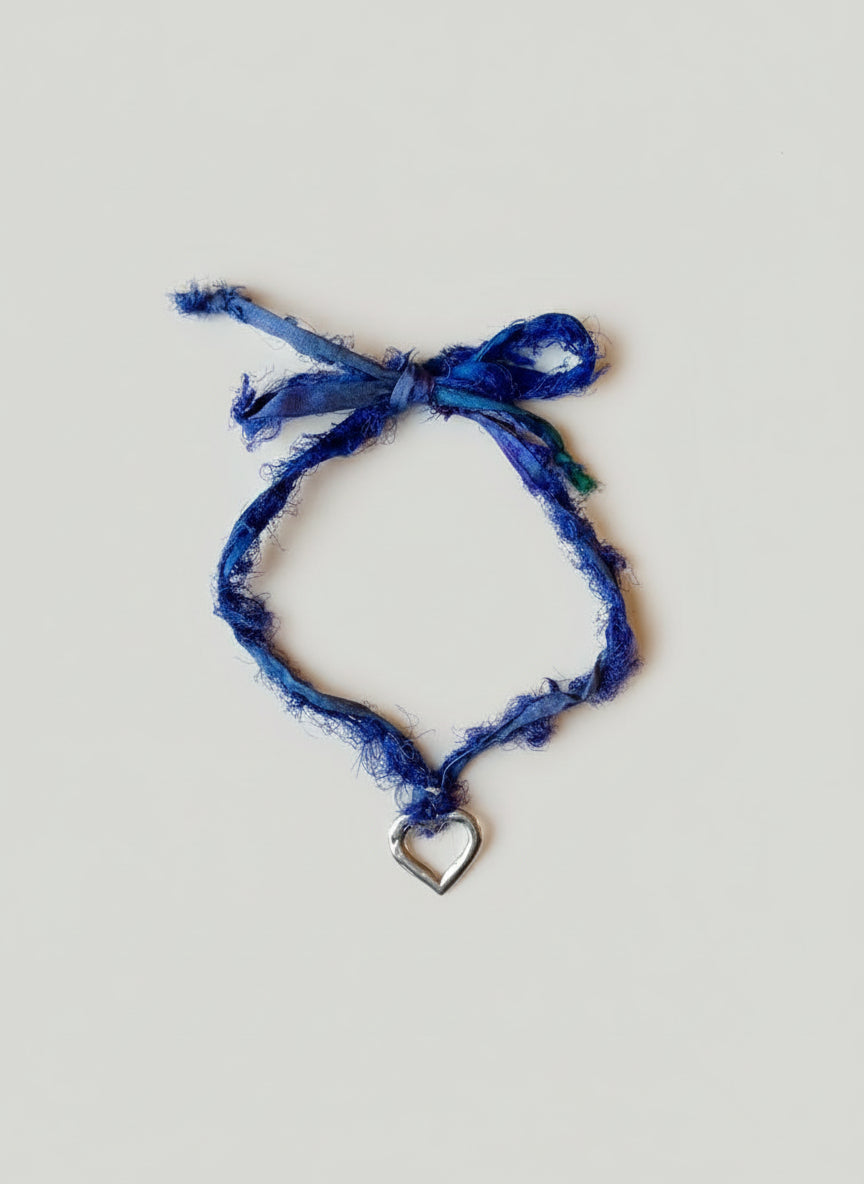 Ribbon Heart Necklace