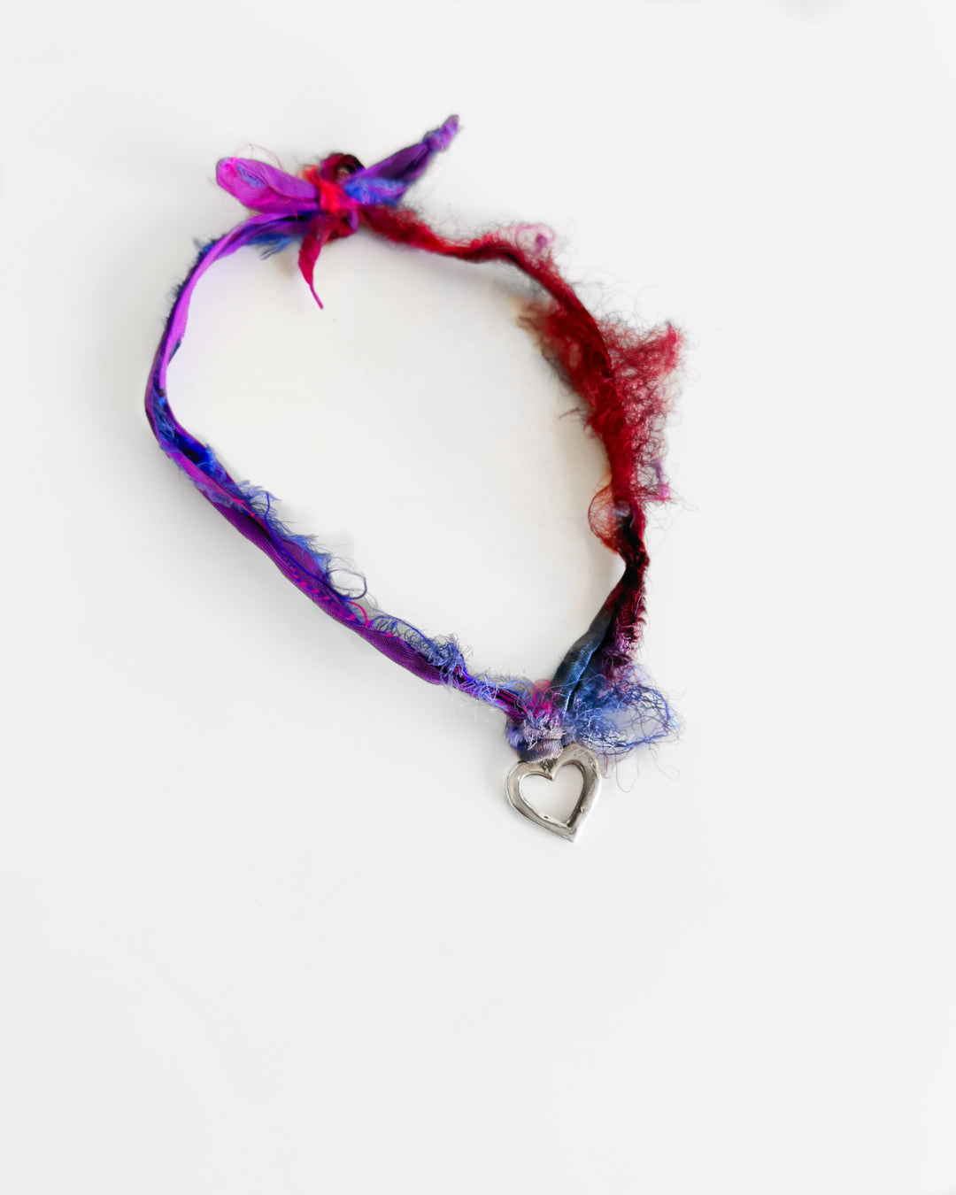Ribbon Heart Necklace