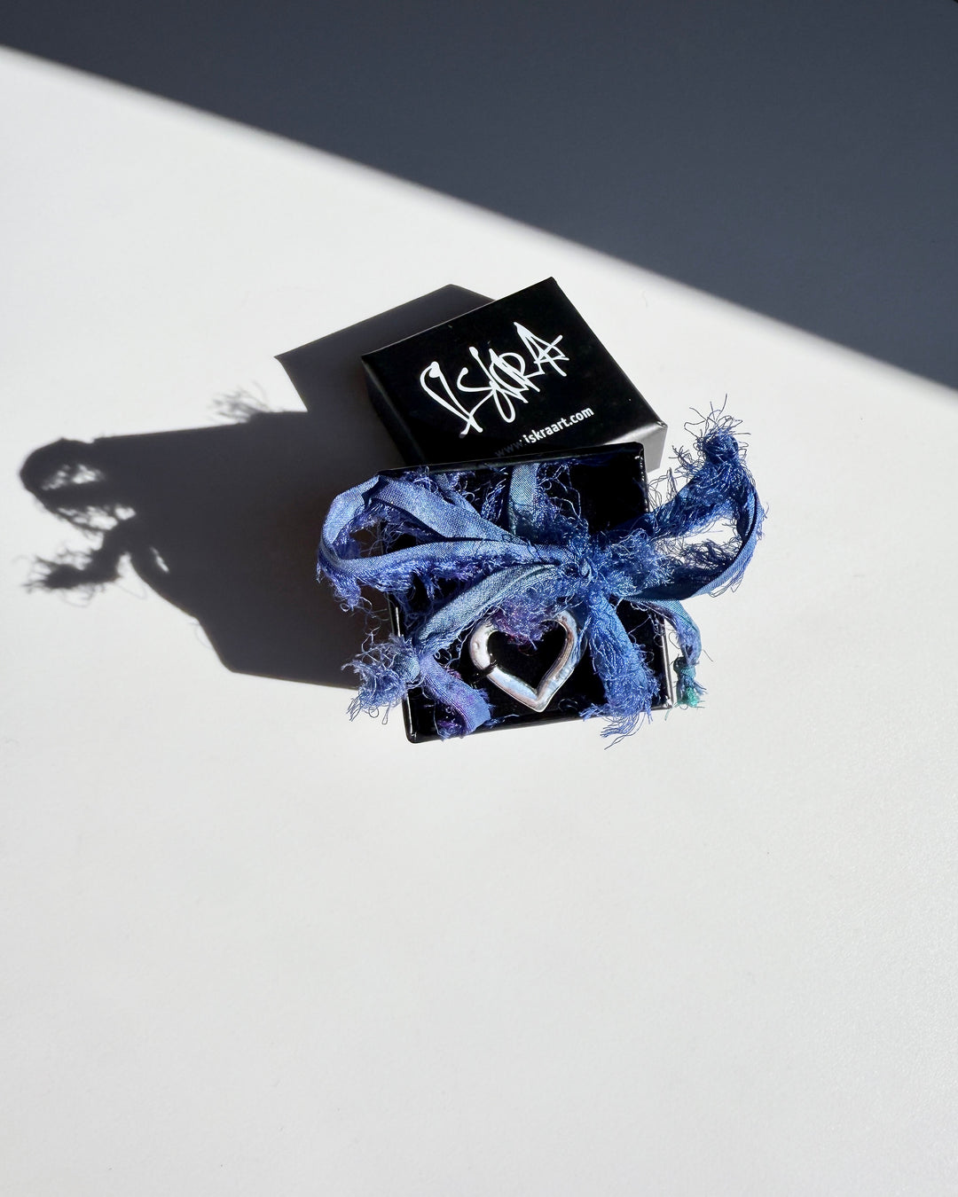 Ribbon Heart Necklace