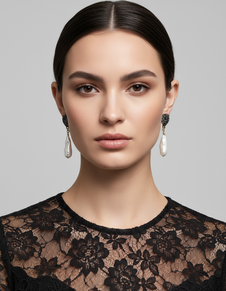 River Pearl Earrings