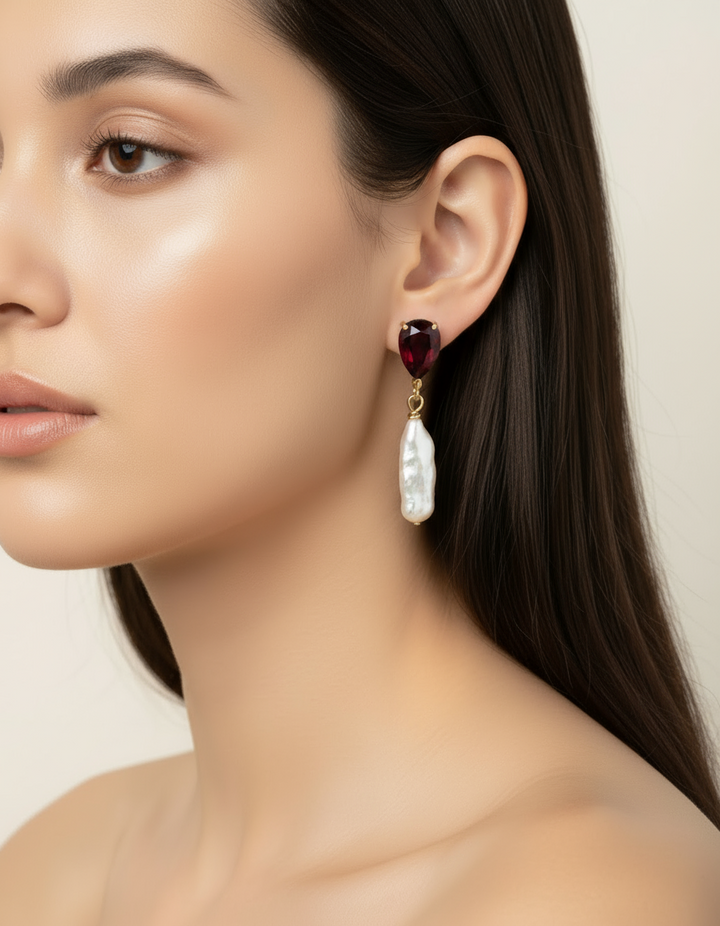 River Pearl Earrings