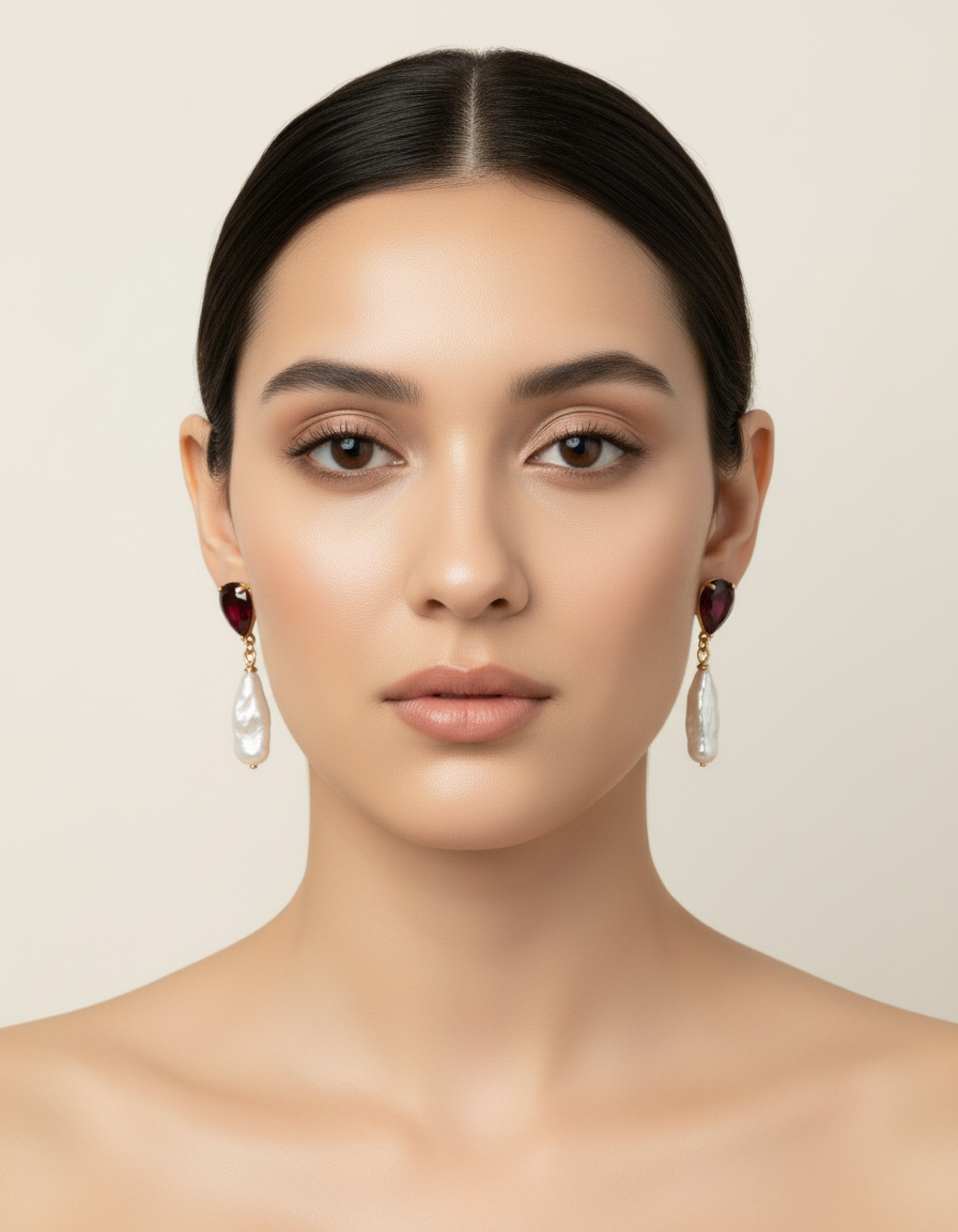 River Pearl Earrings