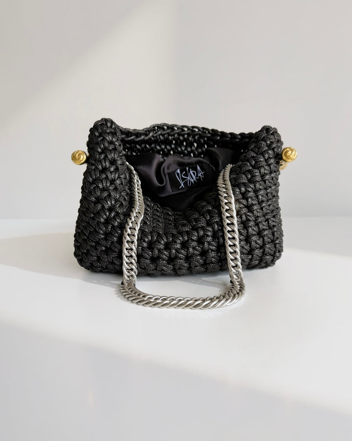 Stella Clasp Bag - Faux Leather