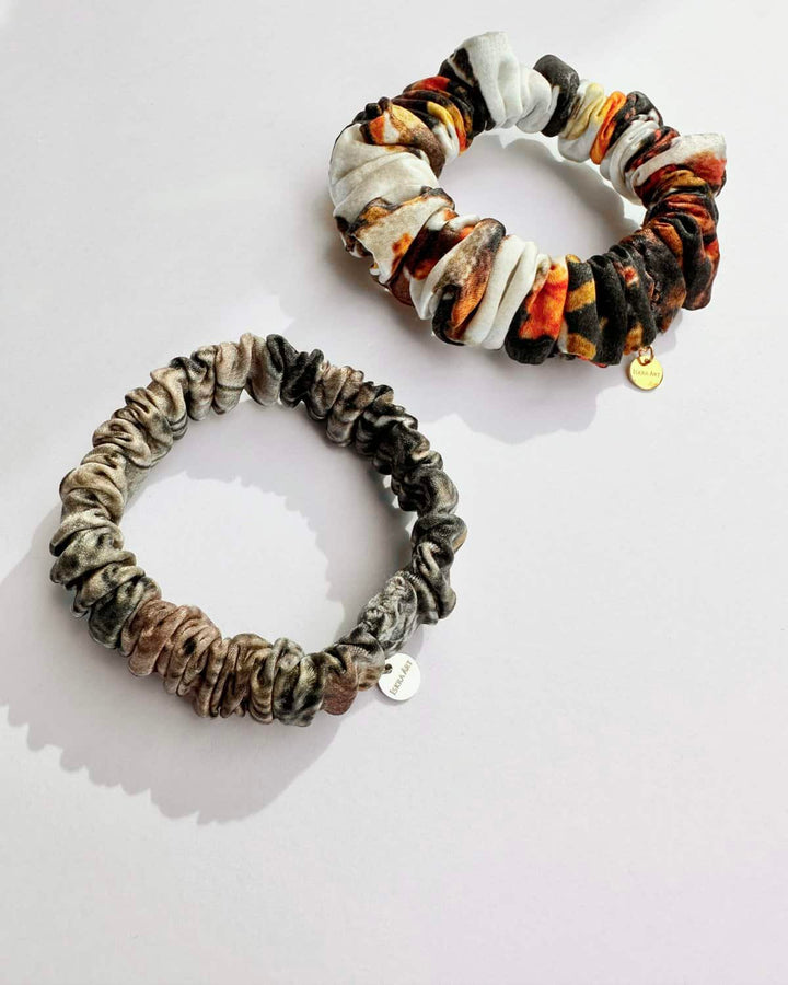 Silk Scrunchie Set