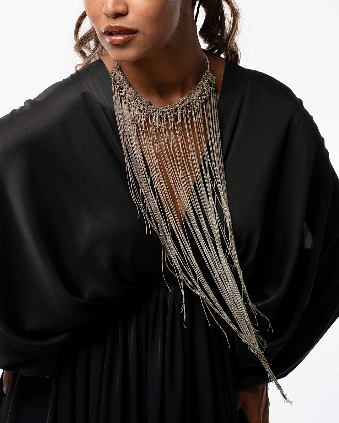 Silver Rain Necklace – Unique Piece