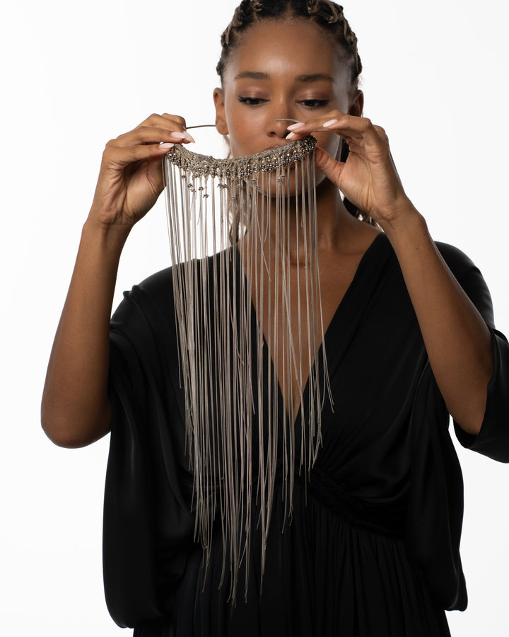 Silver Rain Necklace – Unique Piece