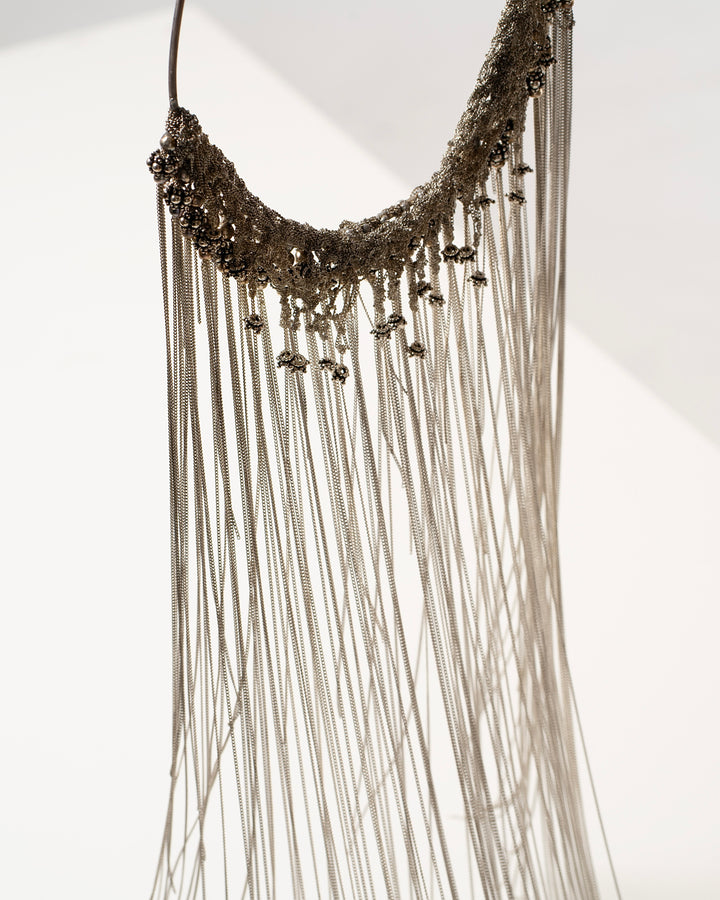 Silver Rain Necklace – Unique Piece