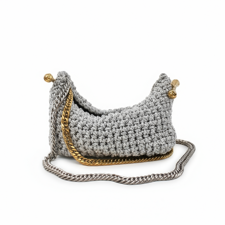 Small Stella Clasp Bag - Metallic