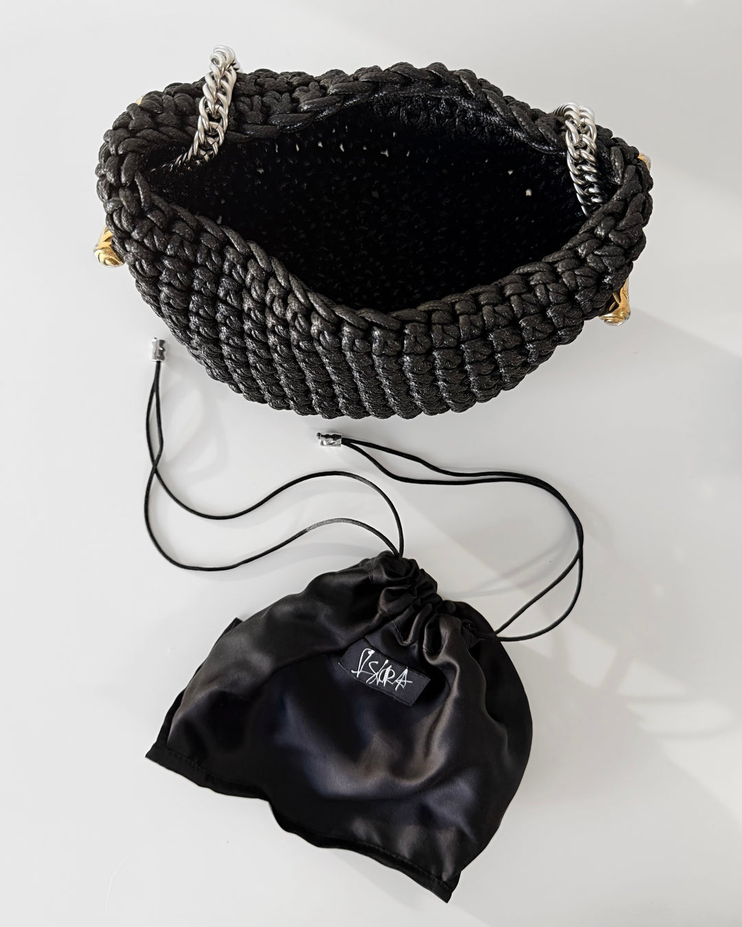 Stella Clasp Bag - Faux Leather