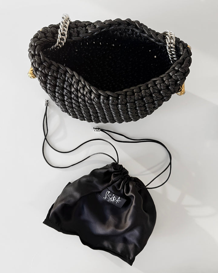 Stella Clasp Bag - Faux Leather