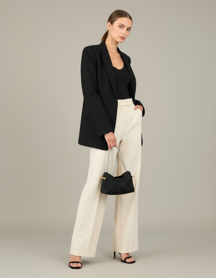 Small Stella Clasp Bag - Faux Leather