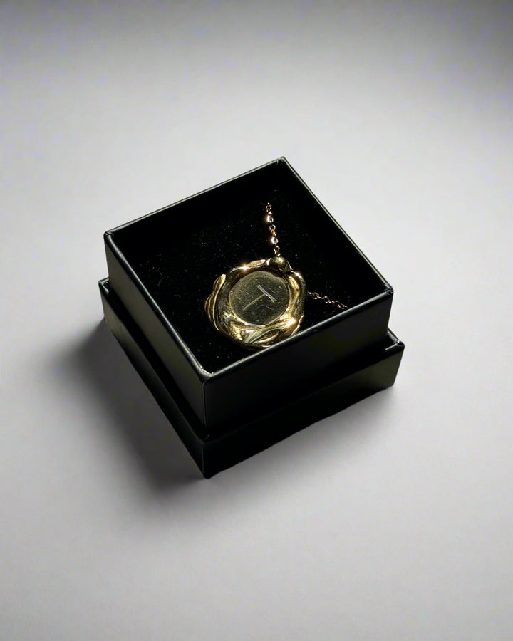 Liquefy Stainless Steel Letter Medallion – Personalised Engraving