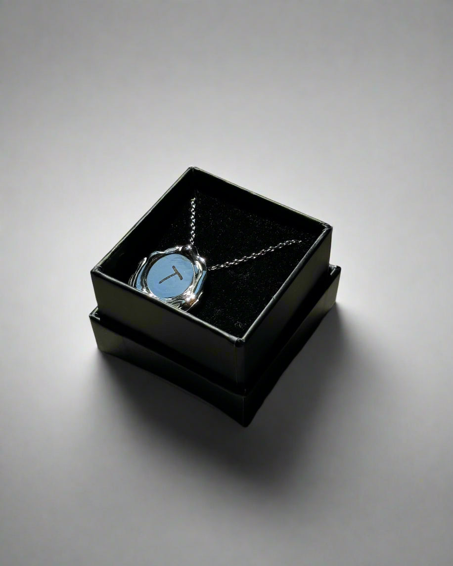 Liquefy Stainless Steel Letter Medallion – Personalised Engraving