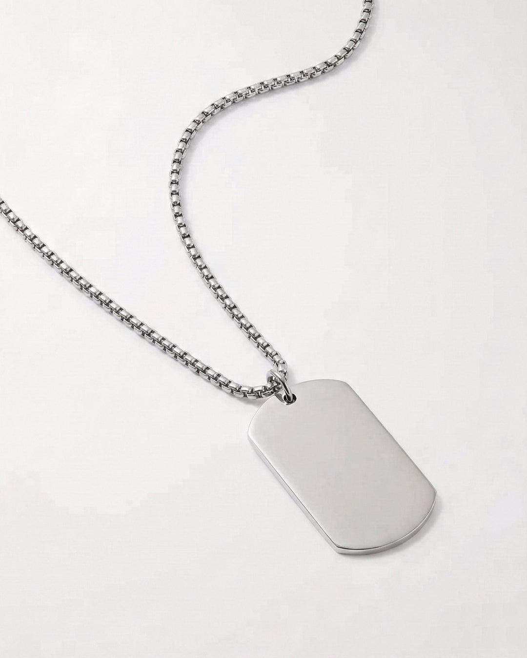 Tag Necklace - Personalised Engraving