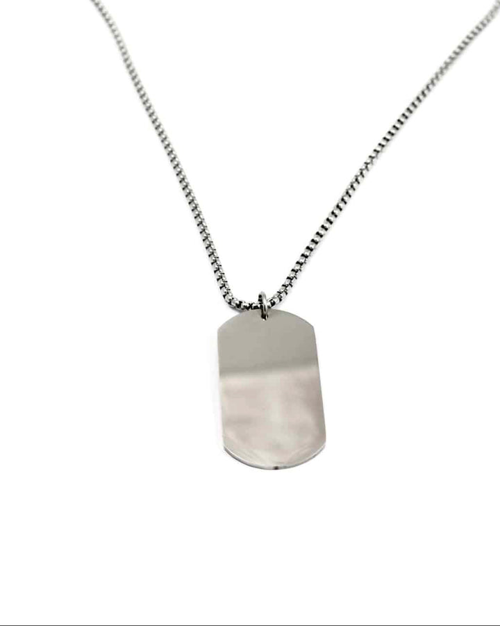 Tag Necklace  - Personalise Engraving