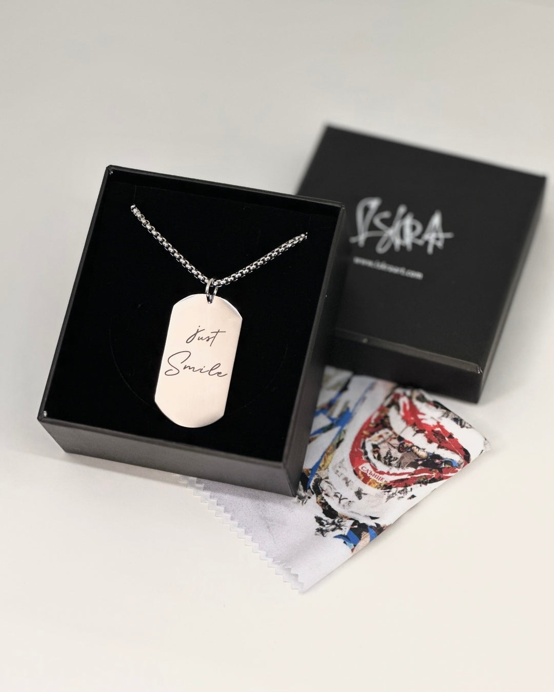 Tag Necklace - Personalised Engraving