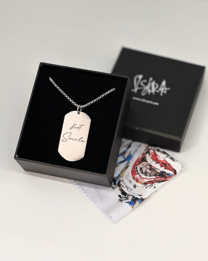 Tag Necklace - Personalised Engraving