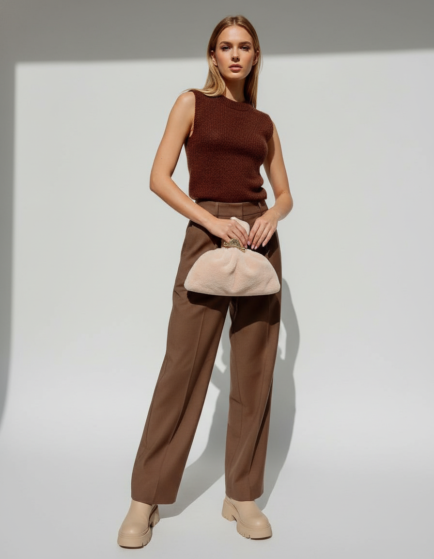 Teddy Bear Clasp Bag