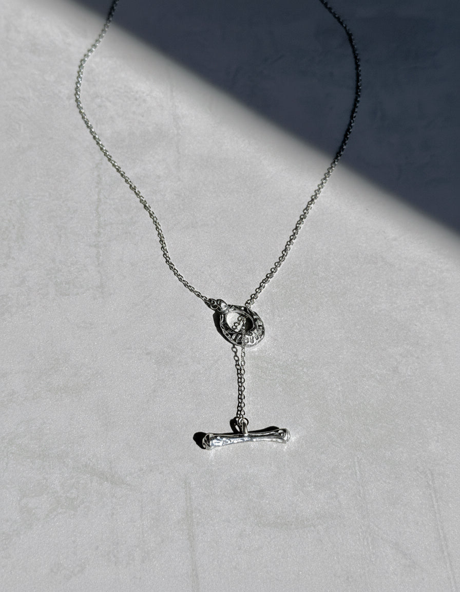 Tiny Clasp Stainless Steel Necklace