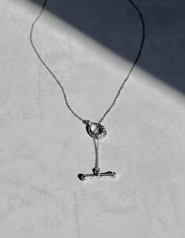 Tiny Clasp Stainless Steel Necklace