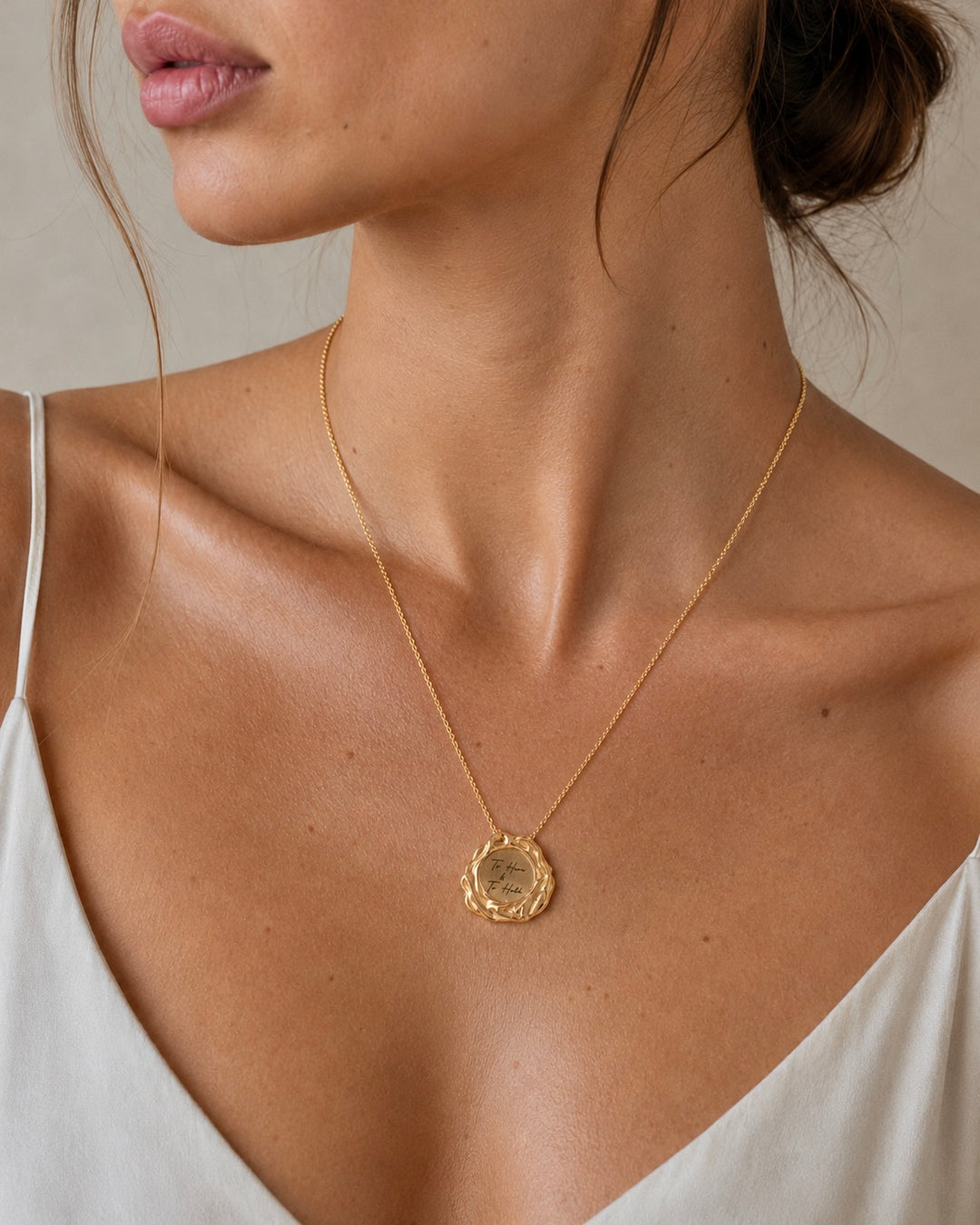 To Have & To Hold Stainless Steel Medallion
