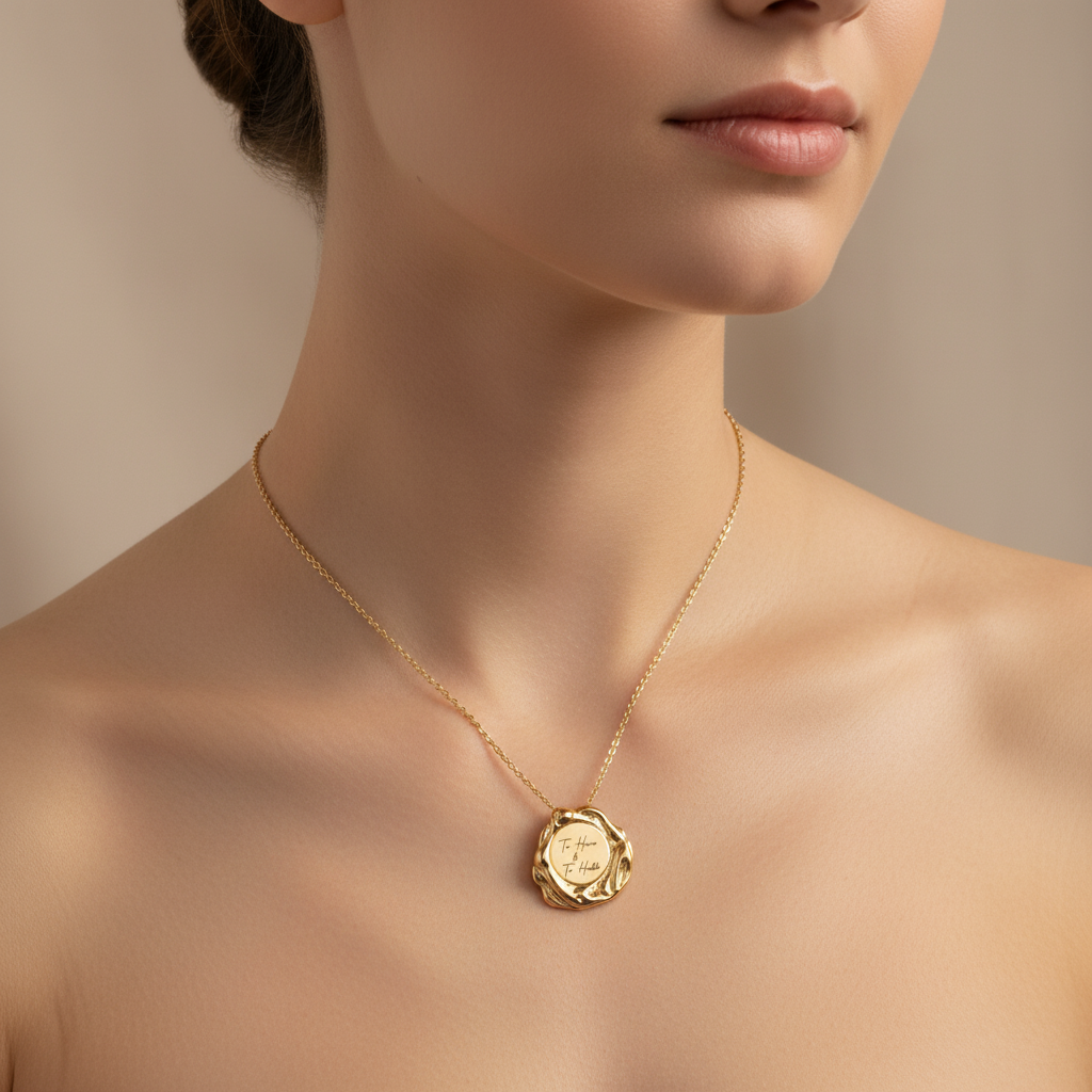 To Have & To Hold Stainless Steel Medallion