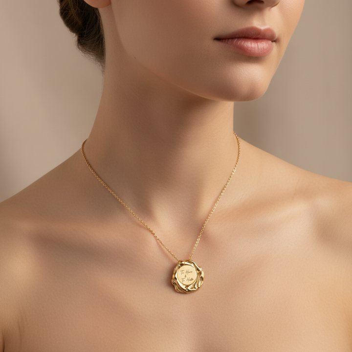 To Have & To Hold Stainless Steel Medallion