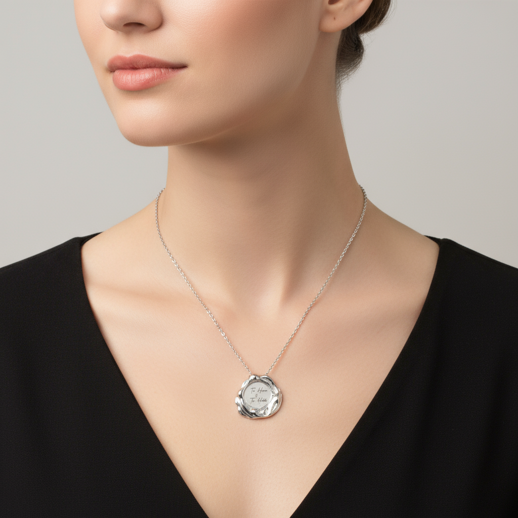 To Have & To Hold Stainless Steel Medallion